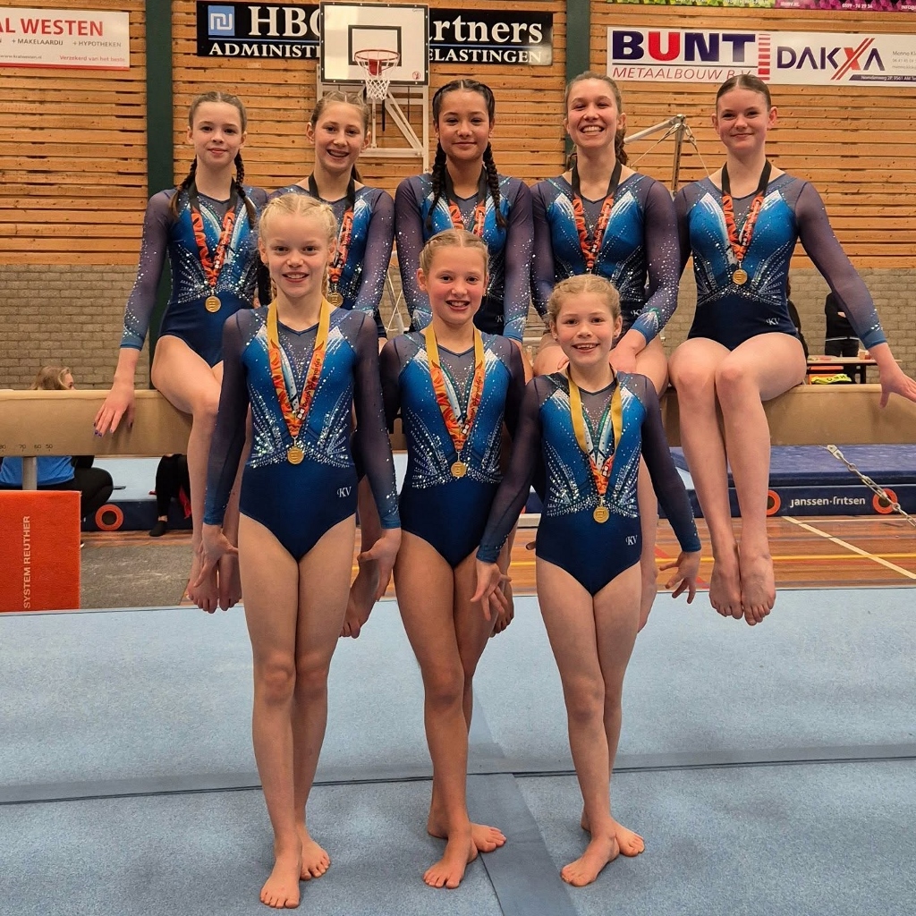 TurnGroep Noord behalen ½ finale Nederlands kampioenschap