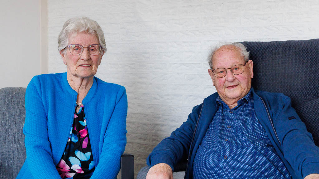 Gerrit en Rika Feunekes 65 jaar getrouwd
