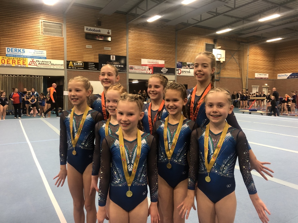 Goud voor debutanten TurnGroep Noord