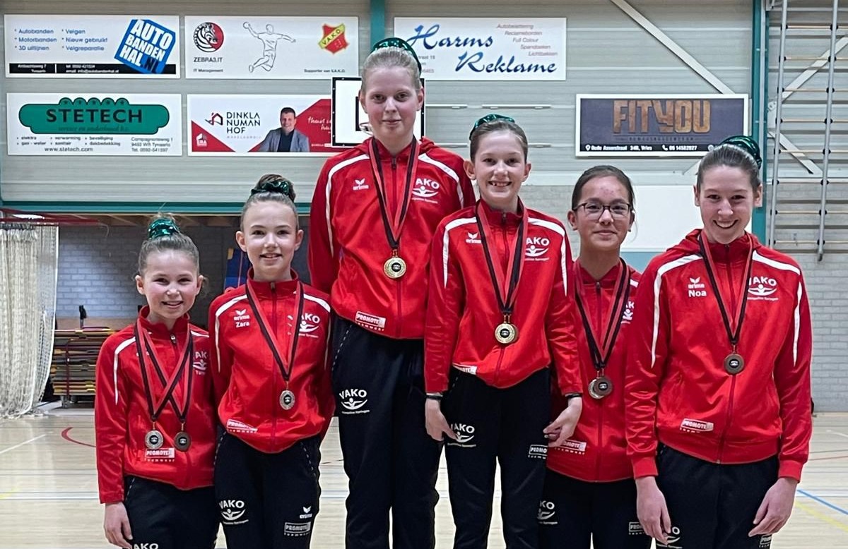 Clubkampioenschap VAKO trampoline springen