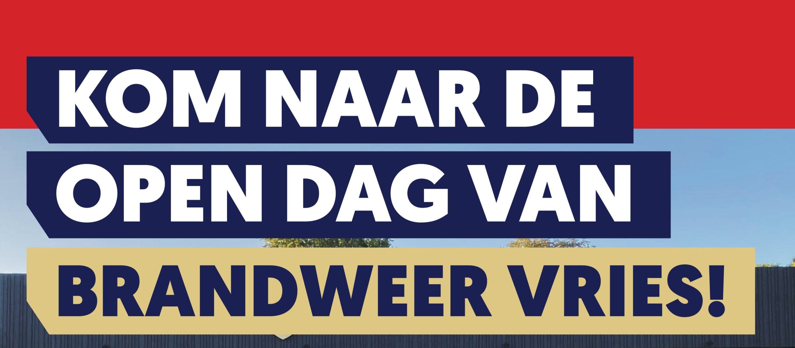 Open dag bij de brandweer van Vries