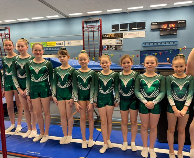 1ste Plaatsingswedstrijd voor Trampoline Springers van Vako