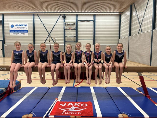 Turnsters VAKO succesvol op Noordenveld Cup
