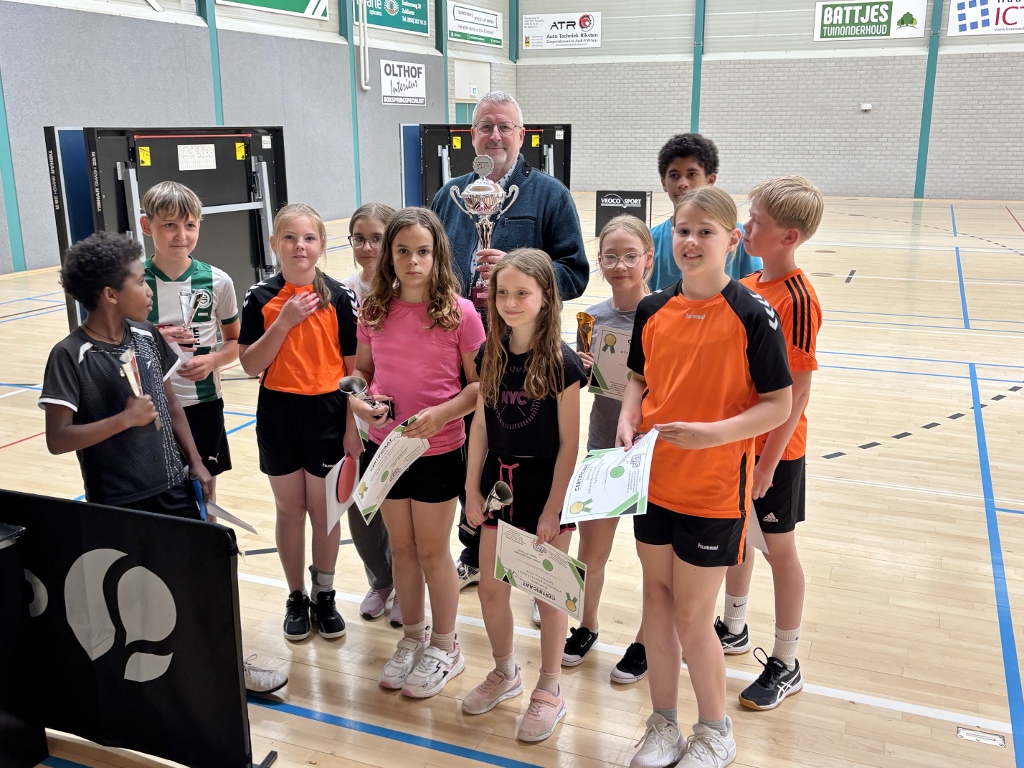 Vijverstee prolongeert titel scholenkampioenschappen tafeltennis 2025