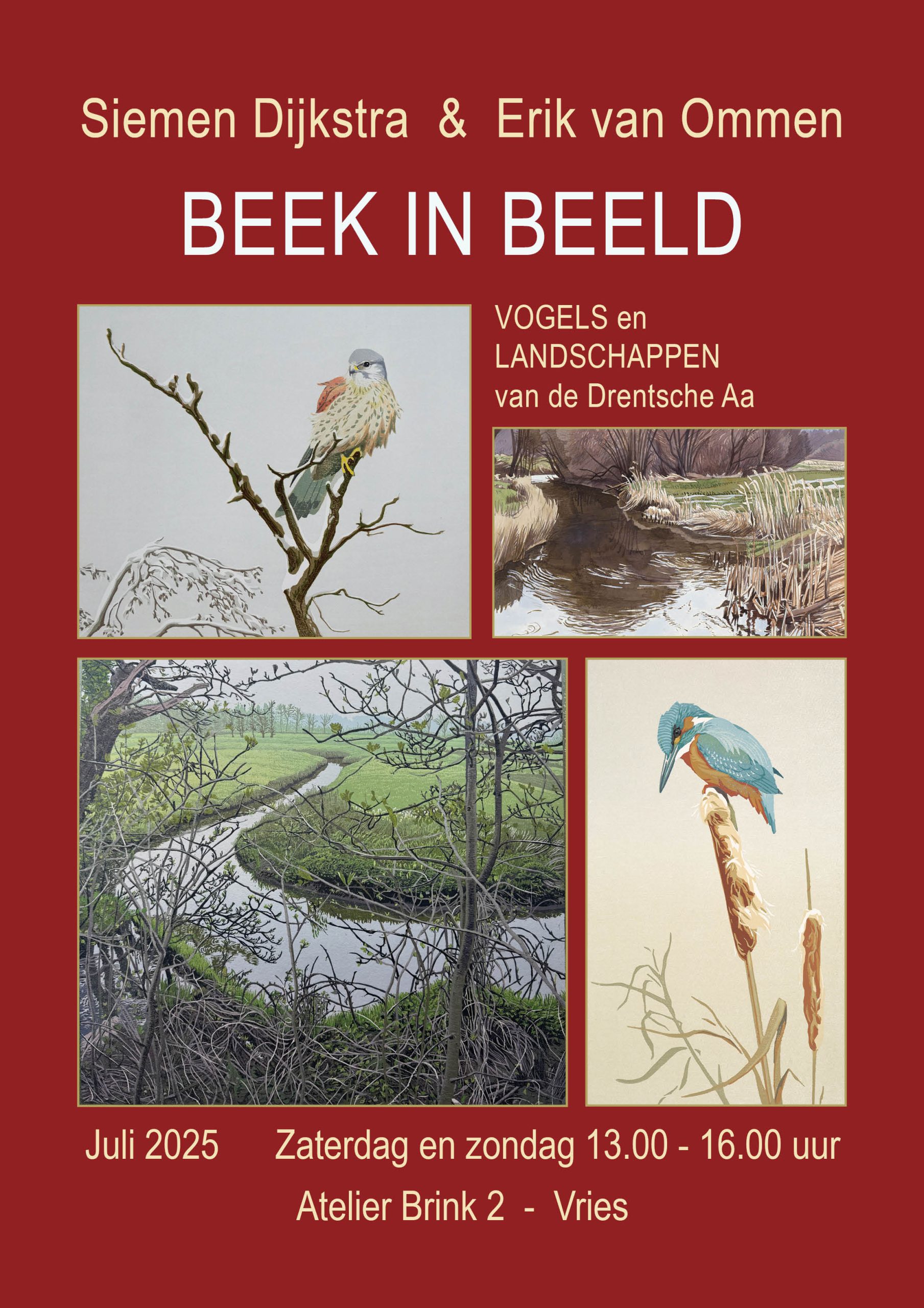 Beek in beeld – vogels en landschappen van de Drentsche Aa