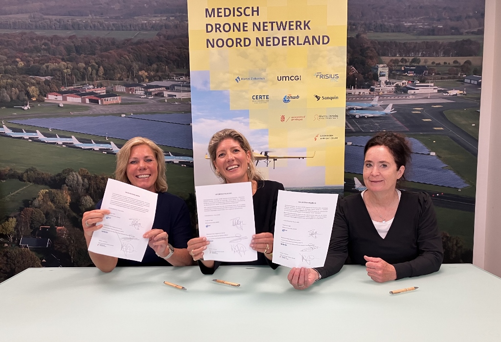 ANWB, UMCG en Airport Eelde slaan handen ineen