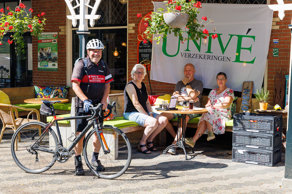 Bijzonder geslaagde Tynaarlo Fietstocht met veel deelnemers