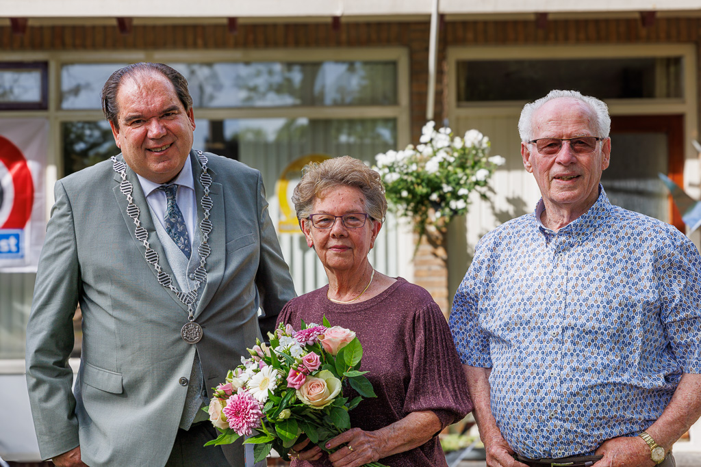 Echtpaar van Dalen-Huisman 60 jaar getrouwd
