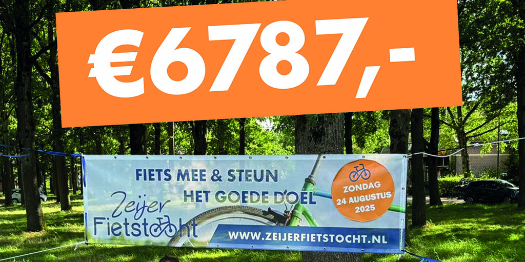 Recordbedrag Zeijer Fietstocht 2025
