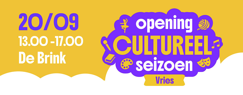 Programma Opening Cultureel Seizoen bekend!