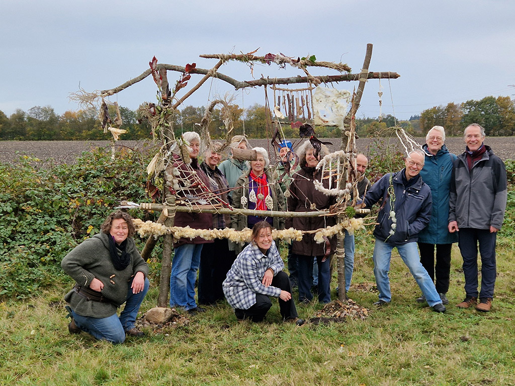 Natuurschilderij bij de Natuurplaats